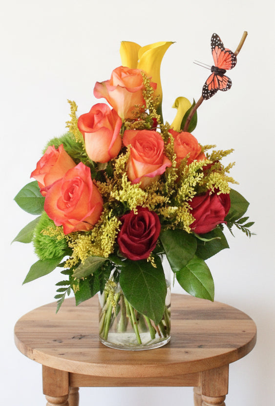 GLW144 - Roses and Callas