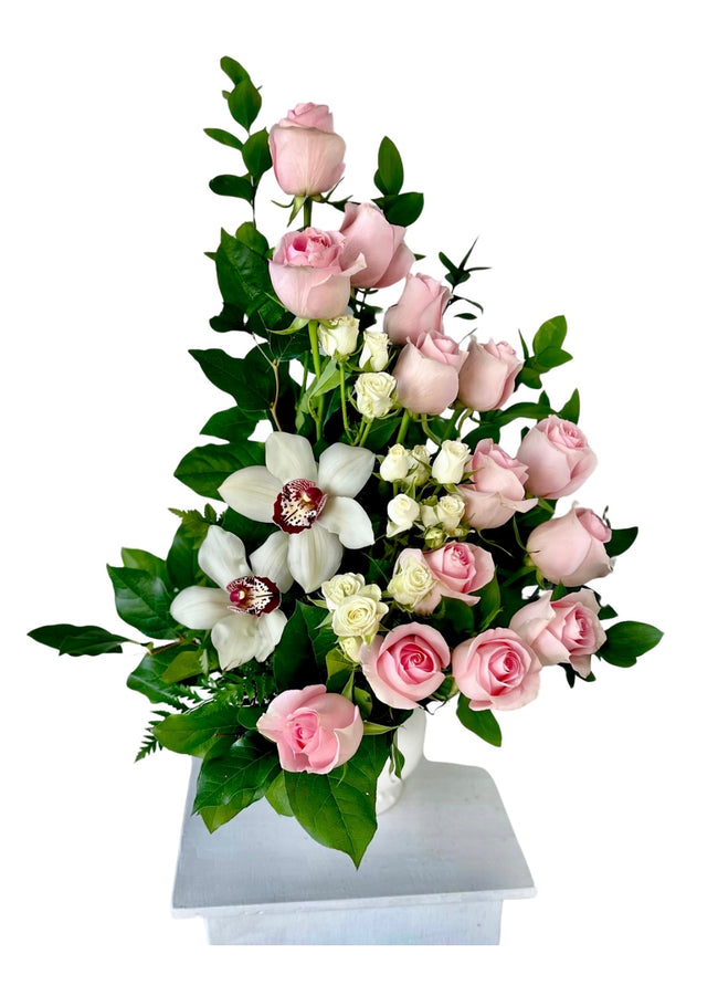 フラワー・リース Pastel pink bouquet TRS14-1C.jpg