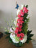 GLW091 - 16 ROSES SPIRAL WITH CALLAS AND HYDRANGEAS MIX