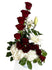 GLV-11 - 12  Roses, Hydrangeas and Lilies Spiral Arrangement